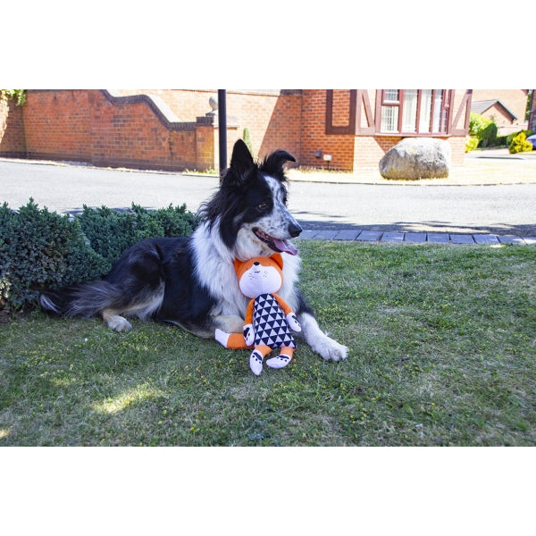 Rosewood Mr Fox Plush Dog Toy