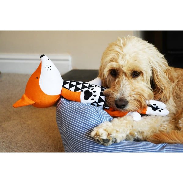 Rosewood Mr Fox Plush Dog Toy