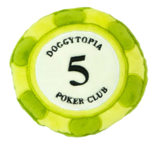 DoggyTopia Poker Club Dog Toy