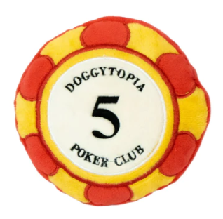DoggyTopia Poker Club Dog Toy