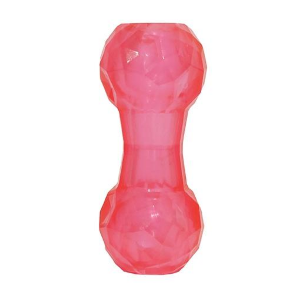 Rosewood BioSafe Puppy Treat Dispenser Dumbbell Chew Dog Toy