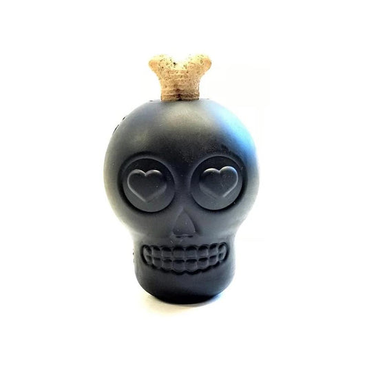 SodaPup Magnum Skull Rubber Dog Toy