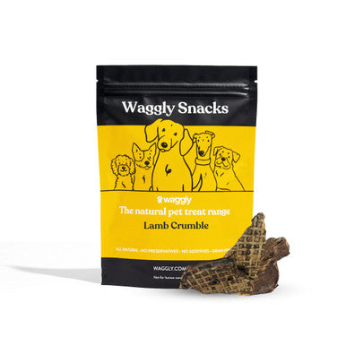 Waggly Snacks Lamb Puff Crumble Dog Treats