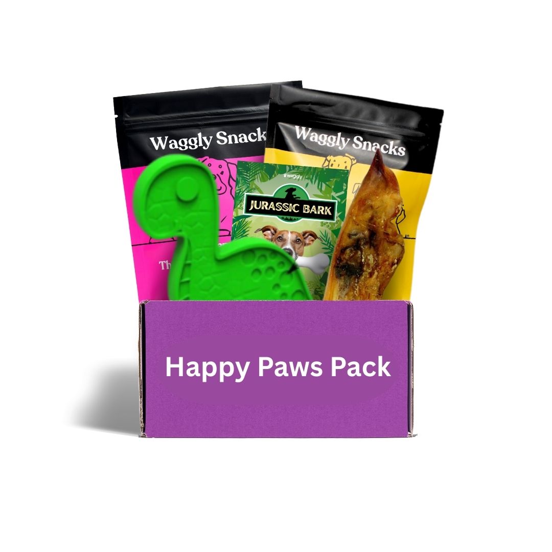 Dog subscription box Australia - dinosaur themed tough toys for heavy chewing breeds