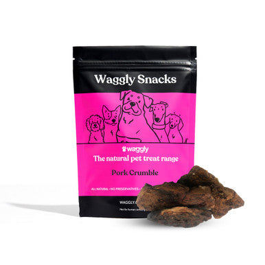 Waggly Snacks Pork Puff Crumble Dog Treats