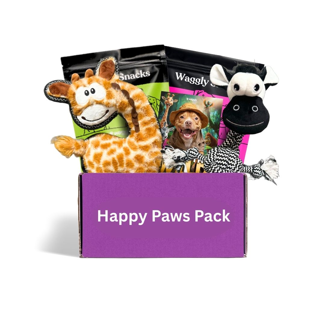Puppy subscription box Australia - Out in the Wild themed toys for young dogs