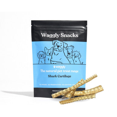 Waggly Snacks Marine Cartilage Dog Treats (Ethically Sourced in Australia)