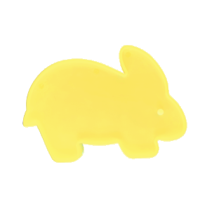 Waggly Nylon Bunny Power Chewer Dog Toy