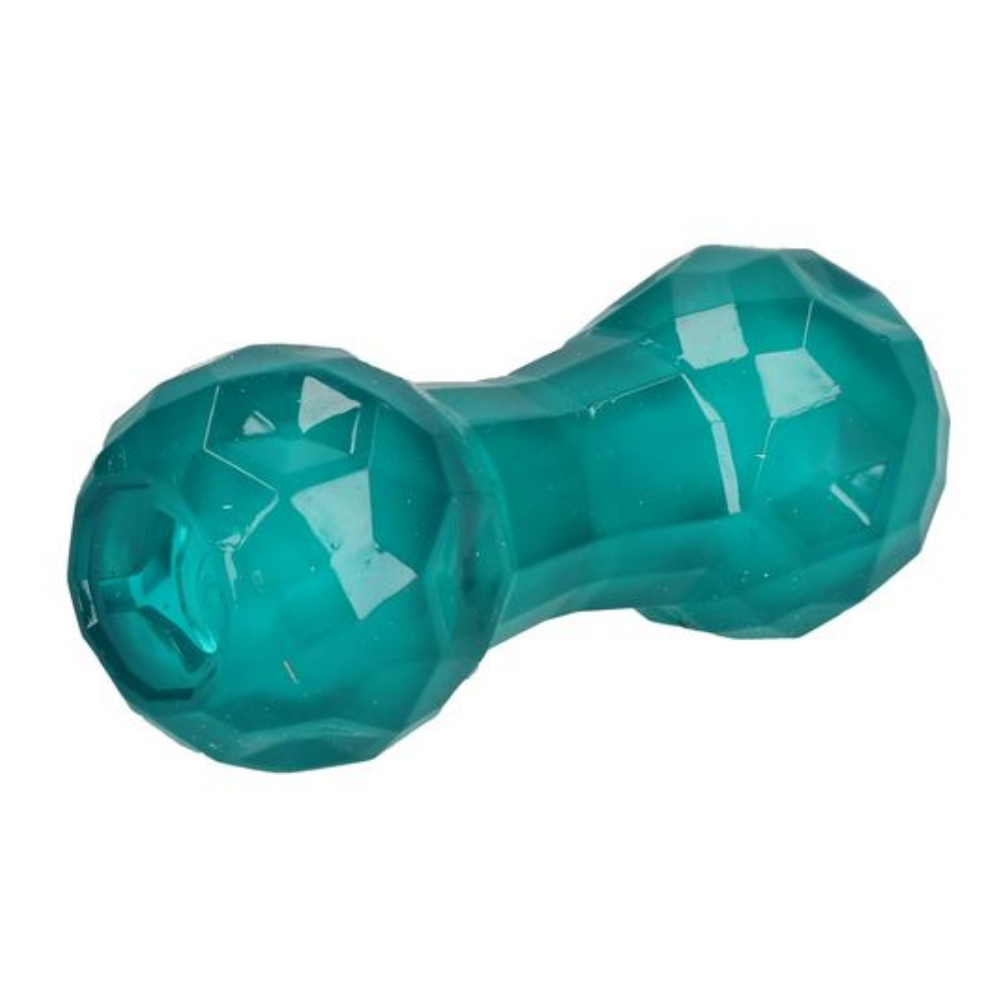 Rosewood BioSafe Puppy Treat Dispenser Dumbbell Chew Dog Toy