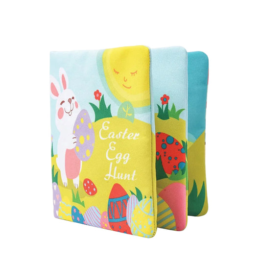 HugSmart Fuzzy Friendz Hoppin' Easter Storybook Dog Toy