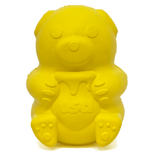 SodaPup Honey Bear Chew Dog Toy