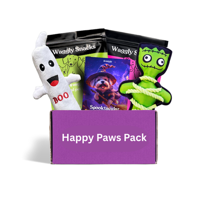 Halloween Puppy Toys & Treats Dog Box