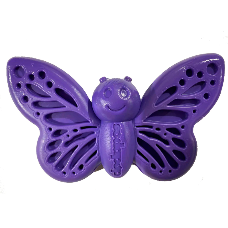 SodaPup Nylon Butterfly Dog Toy - durable butterfly-shaped chew toy