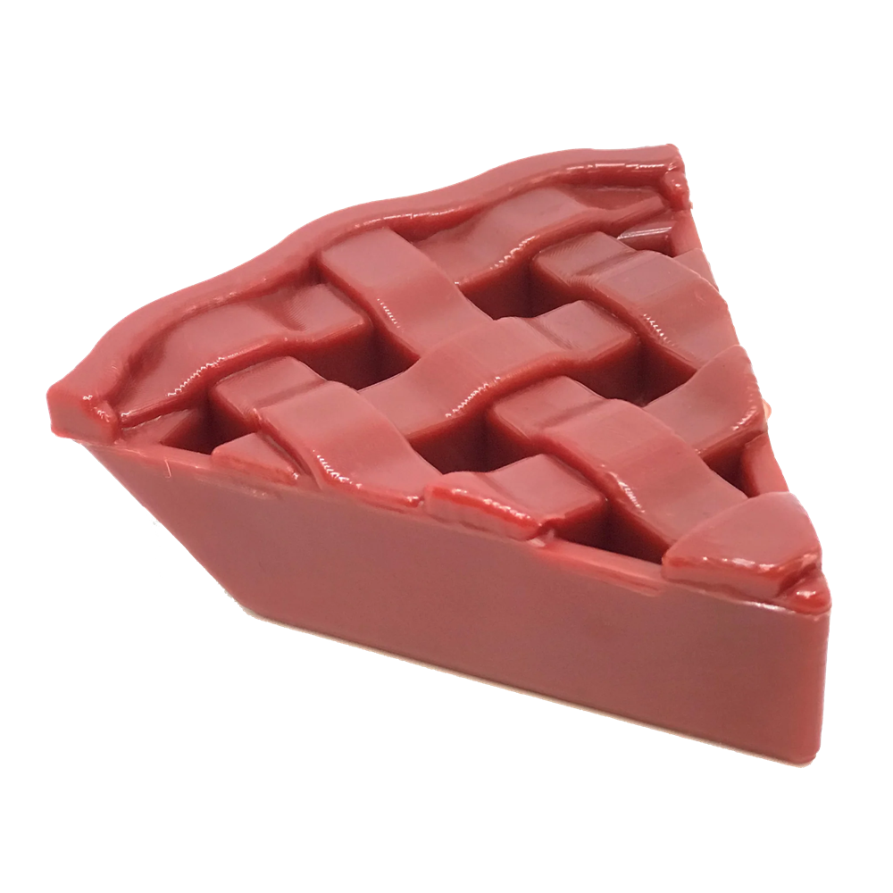 SodaPup Nylon Cherry Pie Dog Toy - durable chew toy with grooves for spreads