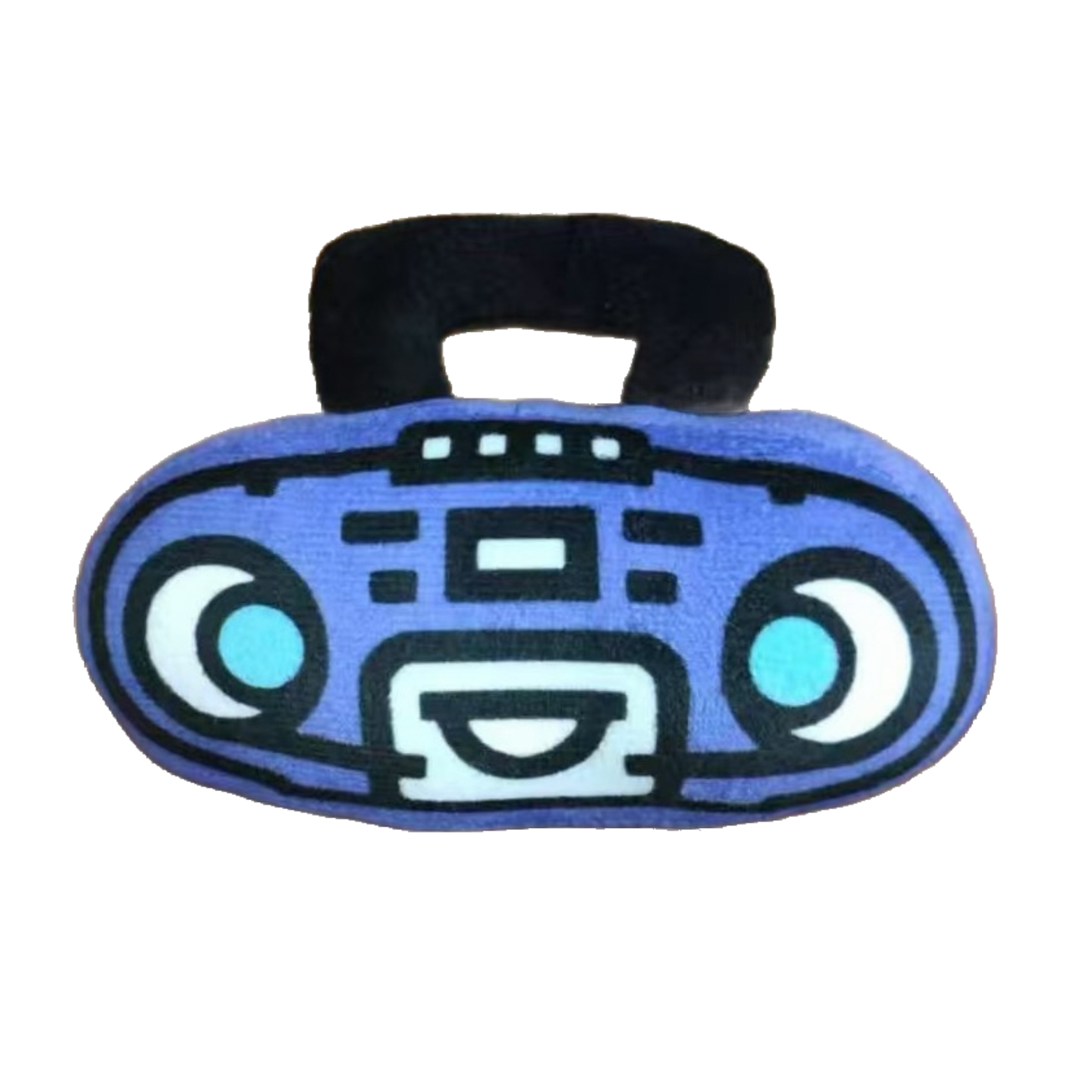 Waggly Boom Pup Box Plush Dog Toy - boombox squeaker toy
