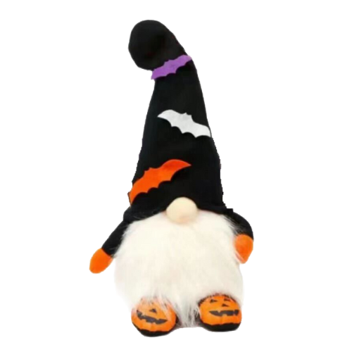 Waggly Plush Wizard Dog Toy - soft Halloween squeaky toy