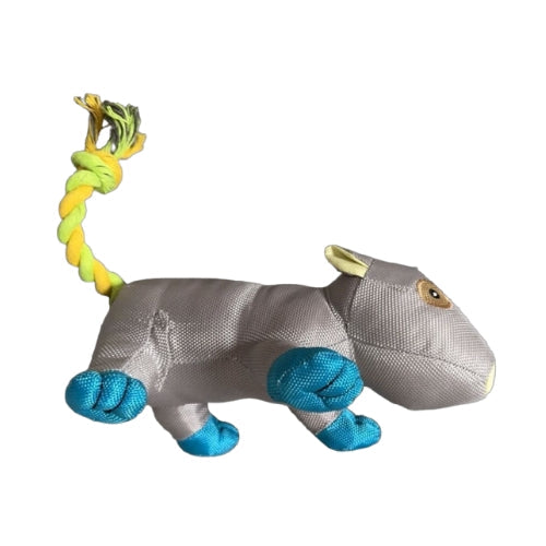 Waggly Plush Wombat Dog Toy - soft plush Australian wombat toy