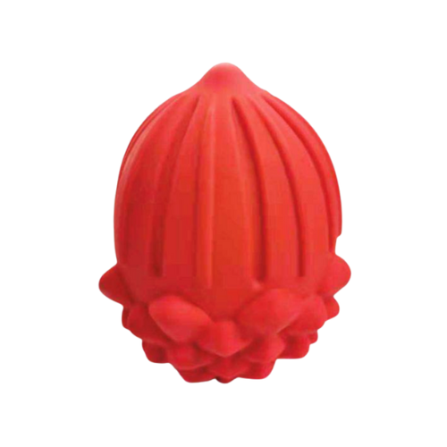 Waggly Rubber Nut Dispenser Dog Toy - rubber nut-shaped treat dispenser