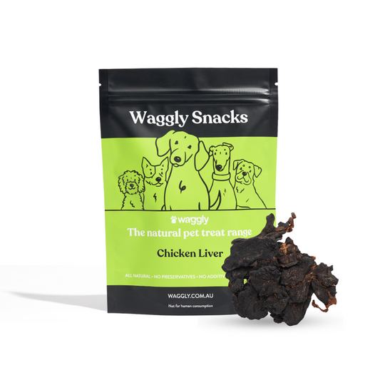 Waggly Snacks Chicken Liver Dog Treats - natural Australian chicken treats