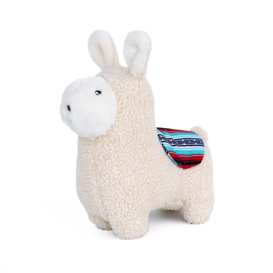 ZippyPaws Storybook Snugglerz Liam the Llama Dog Toy