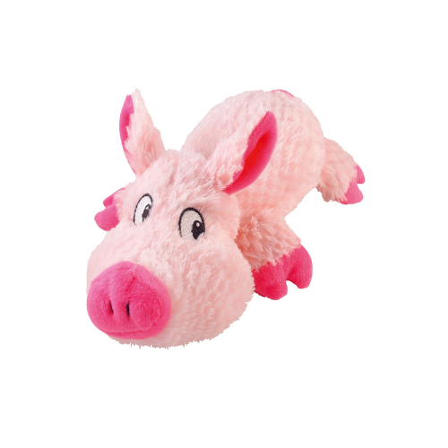 Yours Droolly Cuddlies Pig Dog Toy